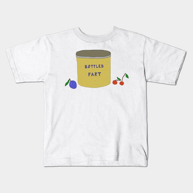 Bottled fart Kids T-Shirt by drFreehair